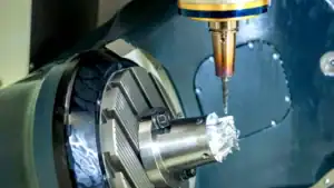 Precision machined aerospace and oil and gas components produced by Shamrock Precision in Dallas Texas